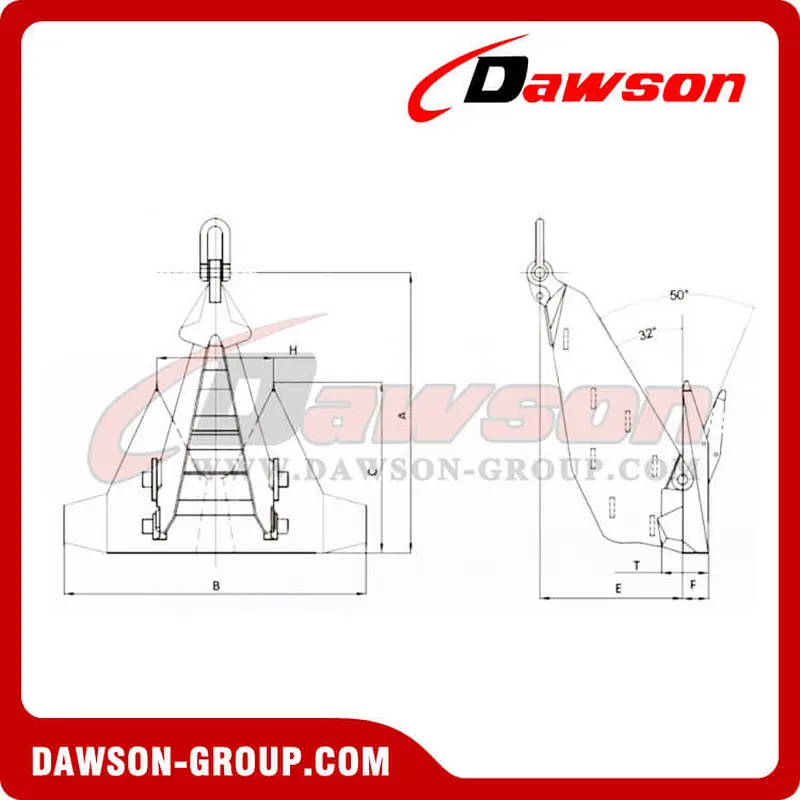 MK5 Steven HHP Anchor / Marine Steven High Holding Power Anchor / Offshore Stevpris HHP Anchor
