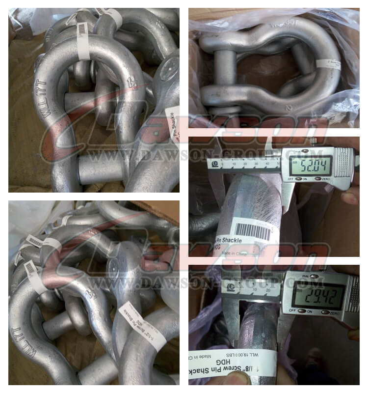 DS364 High Strength Screw Type Bow Shackle - Dawson Group Ltd. - Manufacturer, Supplier, China