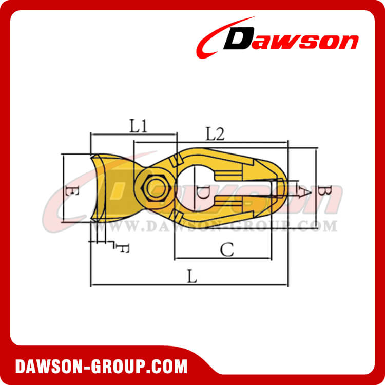 G80 Rigging Connector for Forestry Logging - Dawson Group Ltd. - Factory, Supplier