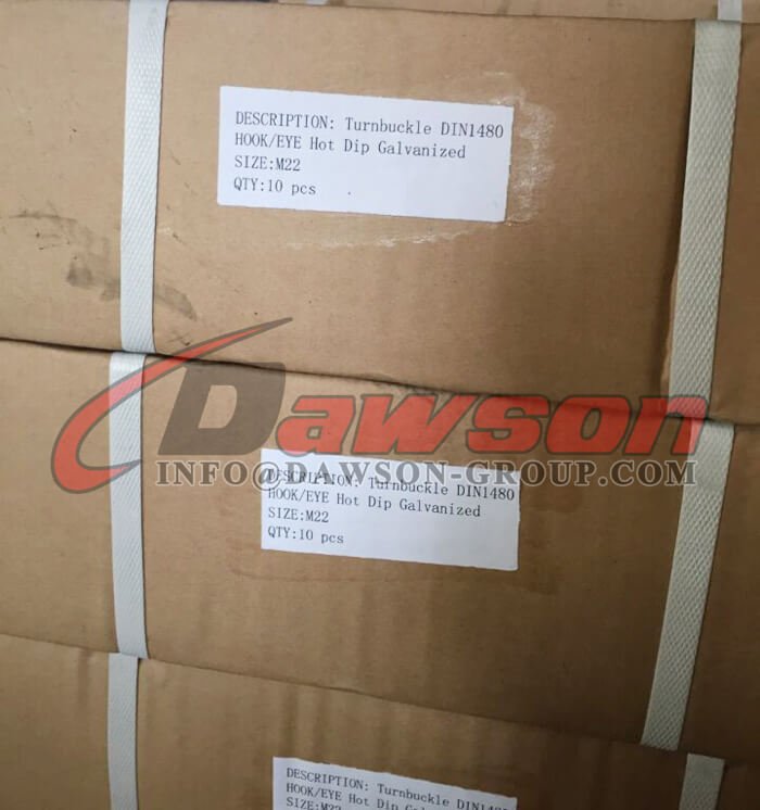 DIN 1480 Hook & Eye Turnbuckle - Dawson Group Ltd. - China Factory