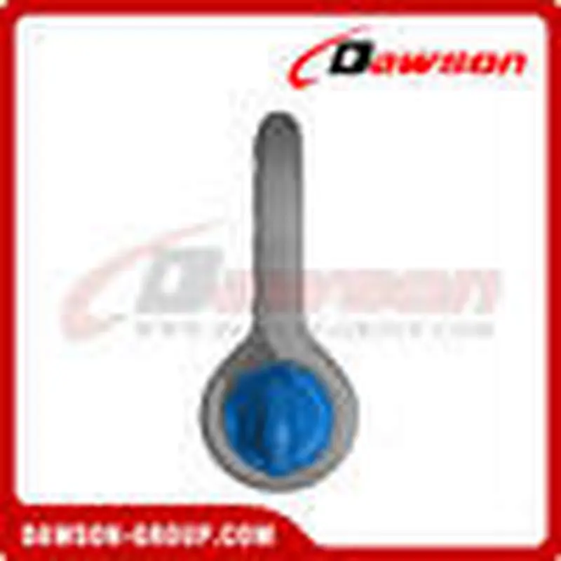 Dawson Brand Hot Dip Galvanized US Type Chain Shackle with Screw Pin, High Strength S6 Screw Pin Dee Shackle