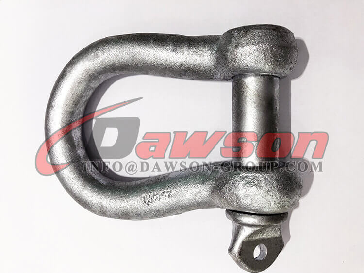 European Type Commercial Galv. Dee Shackle - Dawson Group Ltd. - Manufacturer, Supplier, Factory