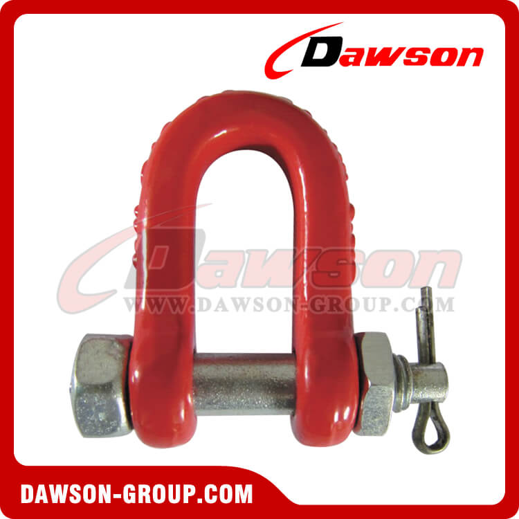 DS049 G80 Bolt Type Dee Shackle, Chain Shackle with Bolt for Lifting - Dawson Group Ltd. - China Manufacturer, Factory, Supplier
