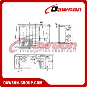JIS F2026 Fairlead with Horizontal Roller