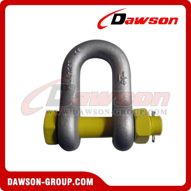 AS2741 Forged Alloy Grade S Dee Shackle With Safety Pins - Dawson Group Ltd. - China Manufacturer, Supplier