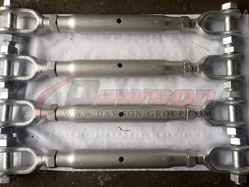 Hot Dipped Galv. Rigging Screw Jaw and Jaw Turnbuckle with Stud Nut - Dawson Group Ltd. - China Manufacturer, Supplier