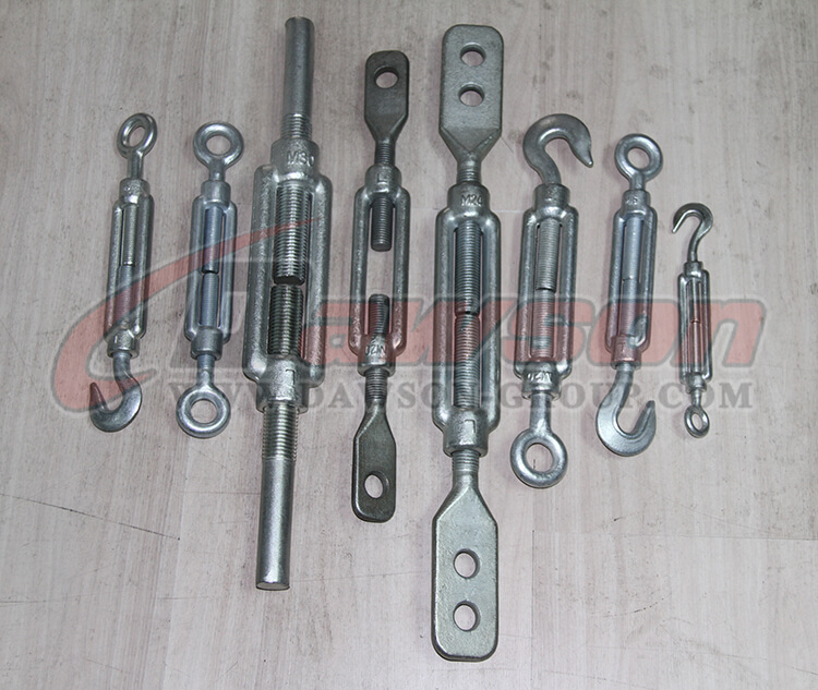 Hot Dipped Galv. Rigging Screw Jaw and Eye Turnbuckle with Stud Nut - Dawson Group Ltd. - Manufacturer, Factory, Supplier