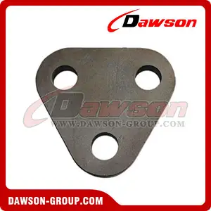 High Tensile Steel Three Hole Triangle Plate, Mooring Plate