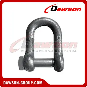 European Type Trawling Dee Shackle with Square Head for Fishing