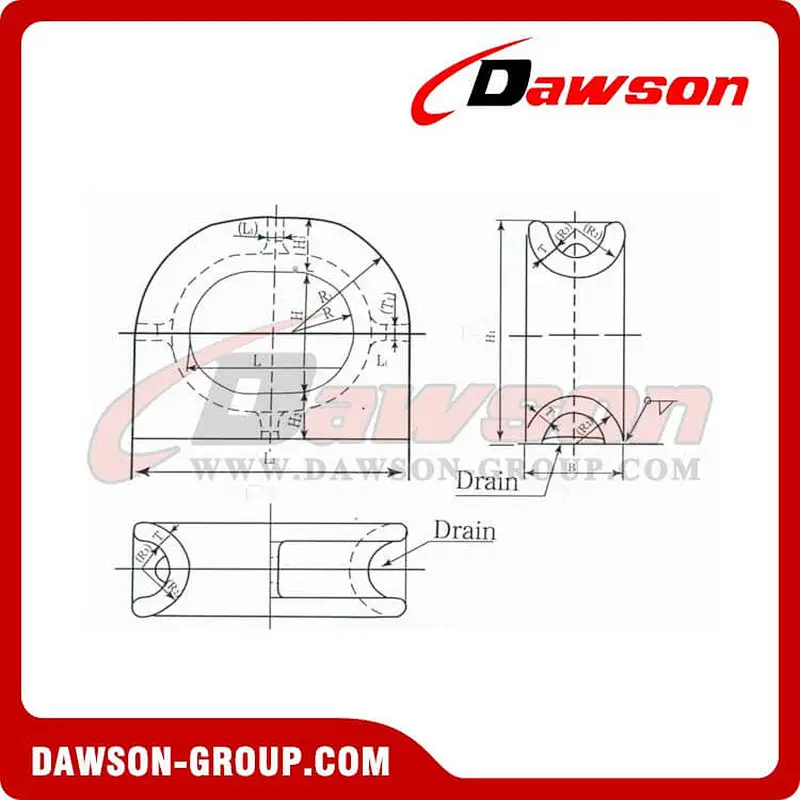 JIS F2005 Deck Type Closed Chock