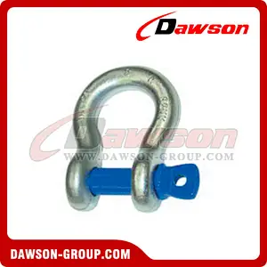 AS2741 Forged Alloy Grade S Bow Shackle With Screw Pin