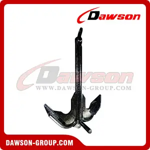 Bituminous Paint Double Fluke Balanced Boat Anchor / Two Fluke Anchor
