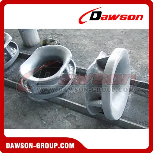 JIS F2007 Mooring Bulwark Chock Type B