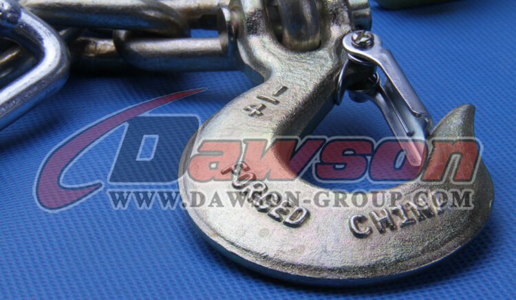 G70 Trailer Safety Chains Assembly with Slip Clevis Hook & Latch on Each End - Dawson Group Ltd. - China Factory, Supplier