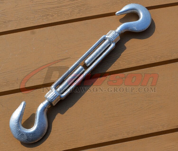 US Type Drop Forged Turnbuckle Hook & Hook - Dawson Group Ltd. - Manufacturer, Factory, Supplier, China