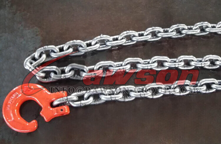 Grade 70 Logging Chain Chokers Domestic-Import G70 Logging Chain with Clevis Forest Hook - Dawson Group Ltd. - Manufacturer, Factory, China