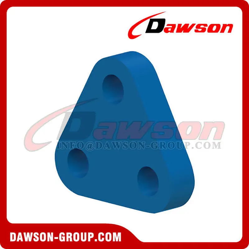 High Tensile Steel Three Hole Triangle Plate, Mooring Plate