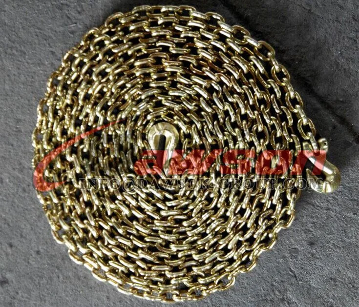 Australian Standard 8mm x 9m Grade 70 Chain Assembly With Cradle Grab Hook Each End - Dawson Group Ltd. - China Manufacturer, Supplier