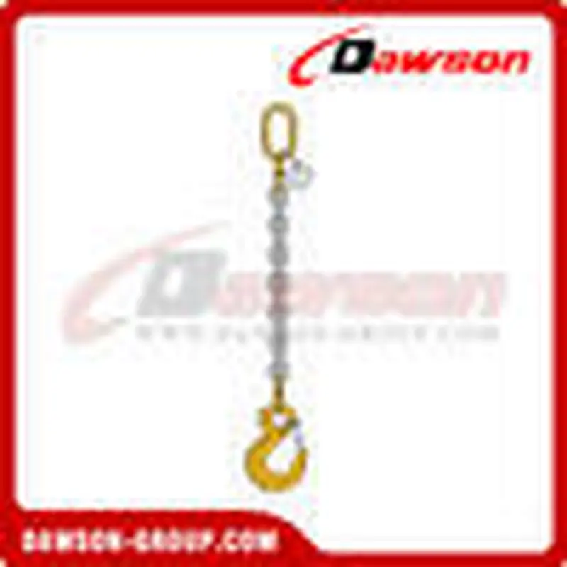 Grade 80 Single Leg Chain Sling  G80 Chain Sling for Lifting & Lashing