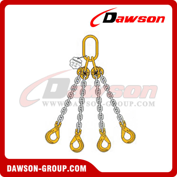 Grade 80 Chain Slings for Lifting & Lashing - Dawson Group Ltd. - Manufacturer, Factory, Supplier