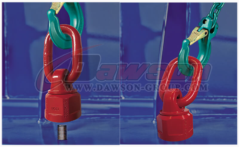 Grade 80 Screw Type Swivel Lifting Point - Dawson Group Ltd. - Factory, Supplier