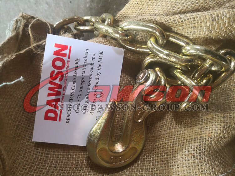 Grade70 Transport Chain NACM19962003 Standard - Dawson Group Ltd. - Manufacturer, Factory, China