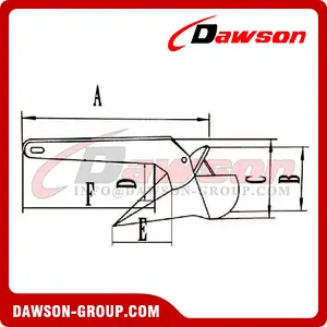 Stainless Steel Delta Anchor / SS316 Delta Anchor for Boat