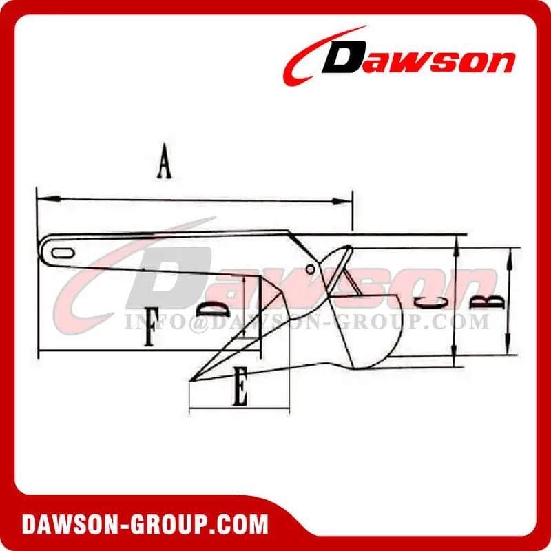 Stainless Steel Delta Anchor / SS316 Delta Anchor for Boat
