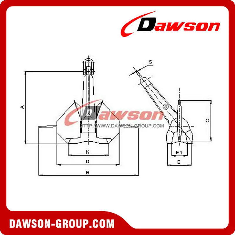 High Holding Power Anchor / HHP Marine Anchor