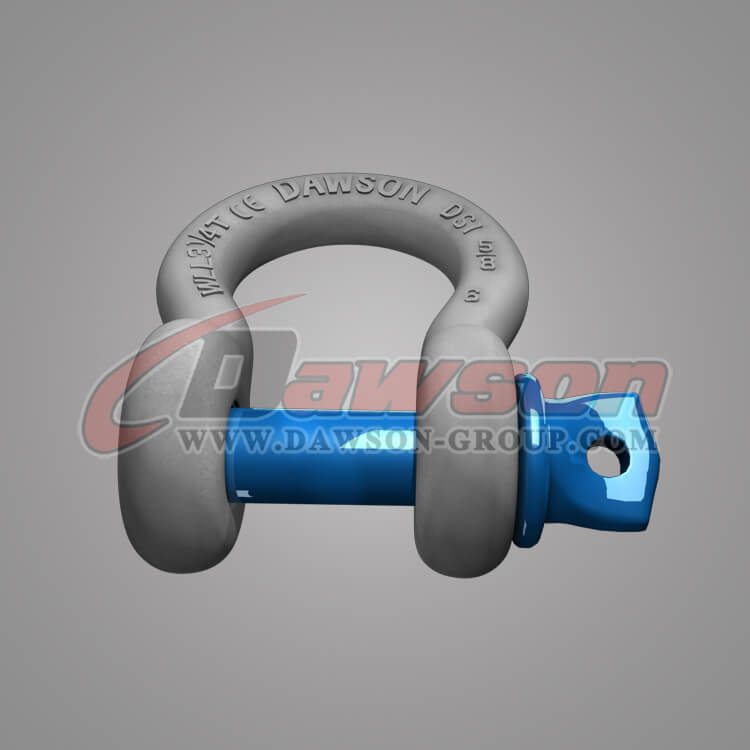Dawson Brand Hot Dip Galvanized US Type Bow Shackle with Screw Pin - Dawson Group Ltd. - China Manufacturer, Factory, Supplier