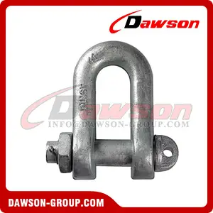 Galvanized shackle DIN 82101 Form A, Form B, Form C