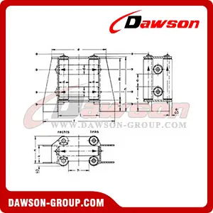6 Rollers Fairlead