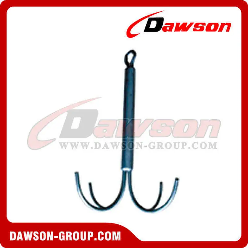 Hot Dip Galvanized Forth Claws Anchor / H.D.G. Four Fluke Anchor