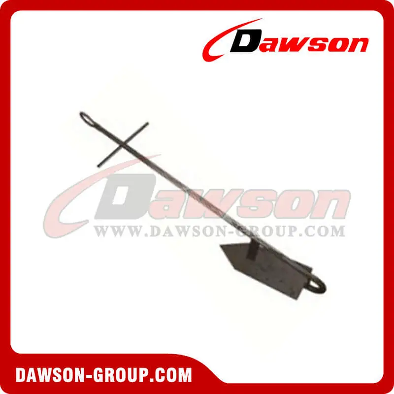 Hot Dipped Galvanized Single Fluke Anchor / H.D.G. Single Claw Anchor for Boat