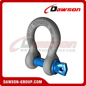 US Type Forged Alloy Screw Pin Anchor Shackle, High Strength S6 Bow Shackl