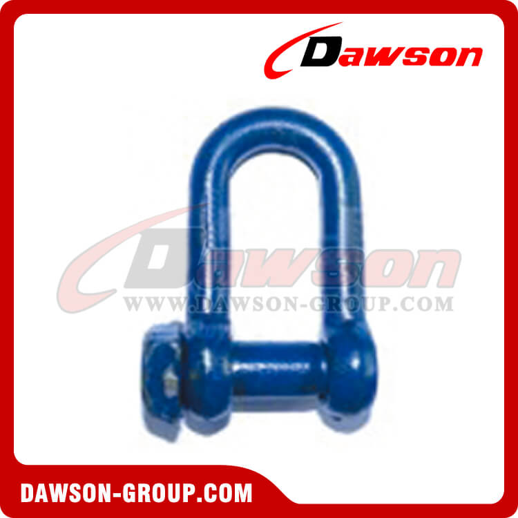 Trawling Dee Shackle Oversize Square Head Pin with Blue Painted, Fishing Shackle - Dawson Group Ltd. - China Manufacturer, Factory, Supplier