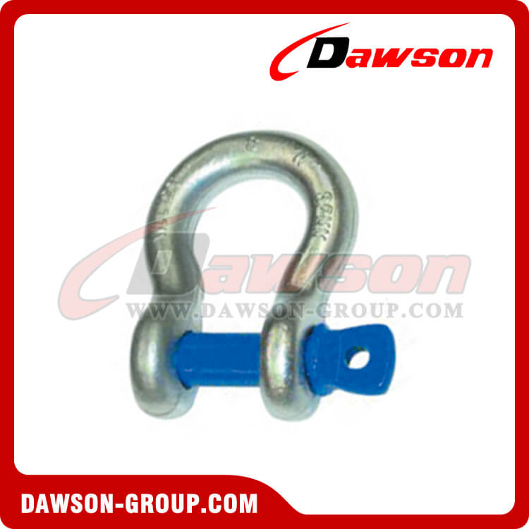 AS2741 Forged Alloy Grade S Bow Shackle With Screw Pin - Dawson Group Ltd. - China Manufacturer, Factory, Supplier