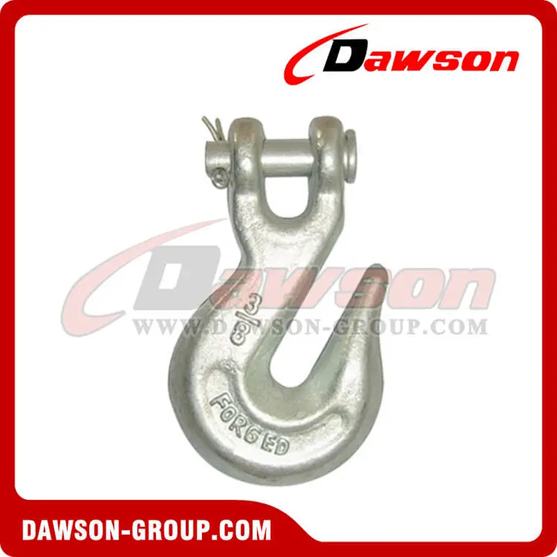 DS123 G70 Grade 70 Forged Clevis Grab Hook for Lashing, H-330 G43 Grade 43 Clevis Grab Hooks