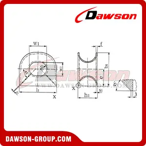 DIN81915 Type C Chock
