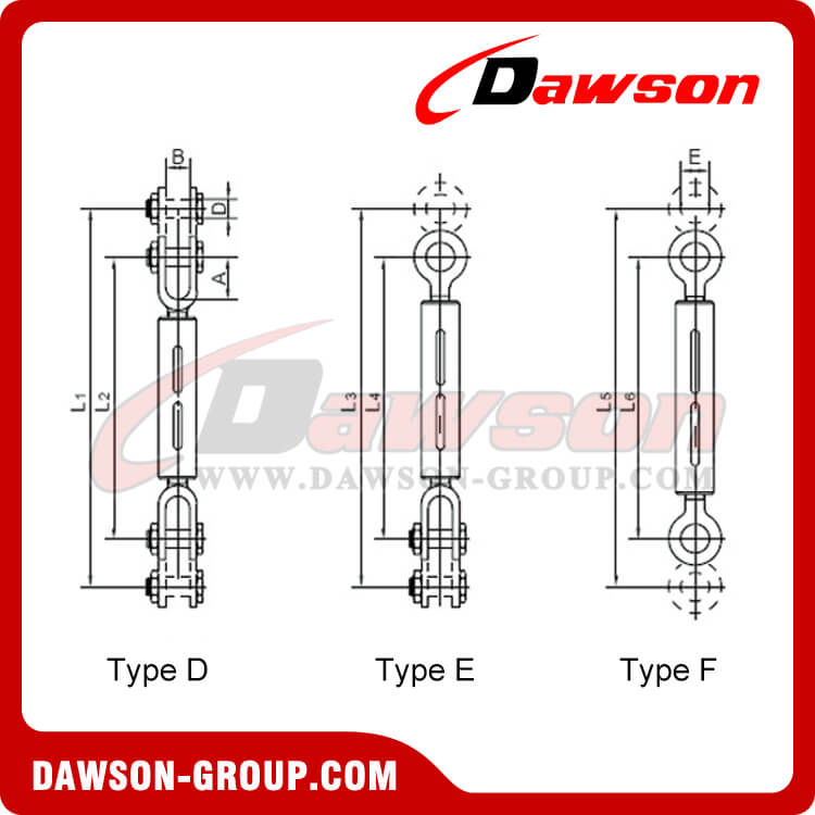 High Strength Closed Turnbuckle - Dawson Group Ltd. - China Manufacturer, Factory