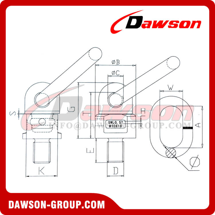 G80 Lifting Screw Point - Dawson Group Ltd. - China Manufacturer, Factory