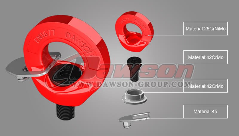 Grade 80 Eye Type Rotating Ring - Dawson Group Ltd. - China Manufacturer, Factory, Supplier
