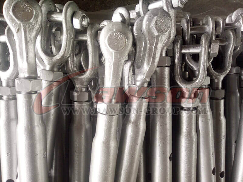 Hot Dipped Galv. Rigging Screw Jaw and Jaw Turnbuckle with Stud Nut - Dawson Group Ltd. - Manufacturer, Factory, Supplier, China