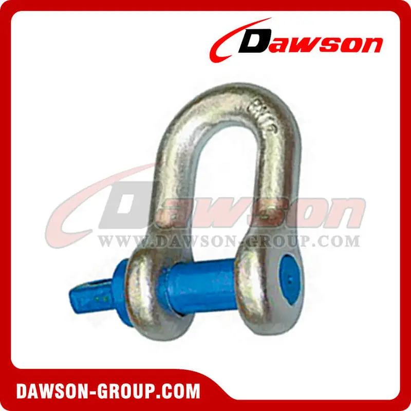 AS2741 Forged Alloy Grade S Dee Shackle With Screw Pins
