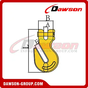 DS099 G70 Forged Alloy Steel Clevis Grab Hook for Lashing