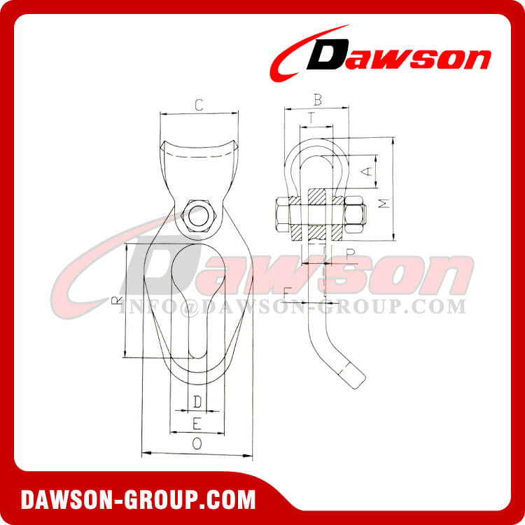 DS060 Grade 80 Connector For Forestry Logging - Dawson Group Ltd. - China Manufacturer