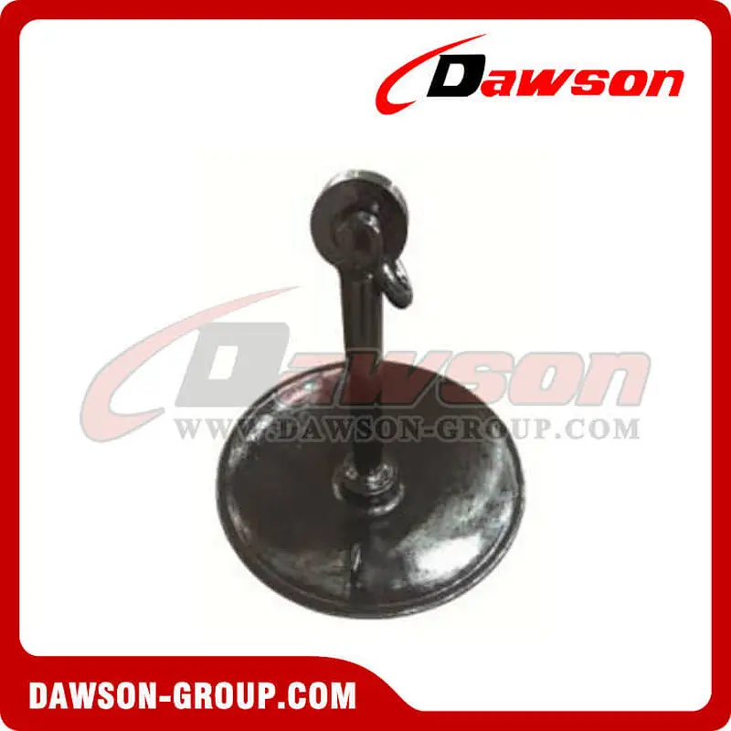 Black Bitumen Paint Mushroom Anchor