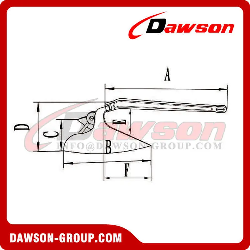Stainless Steel 316 Plough Anchor For Sale