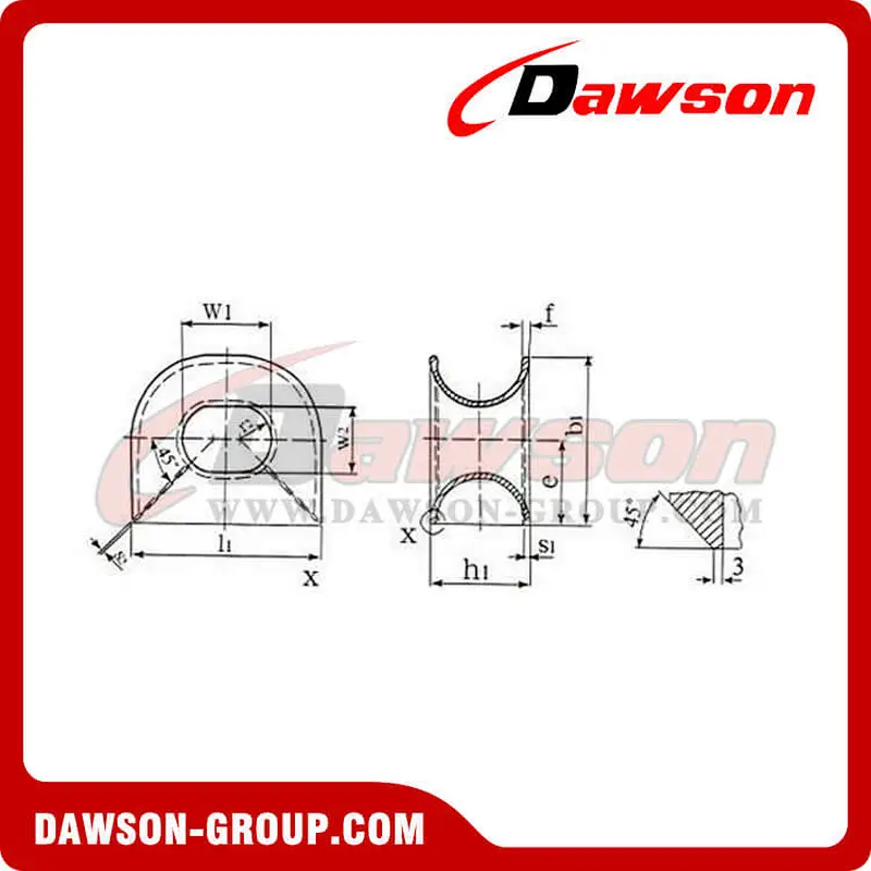 Marine Deck Mounted Chock