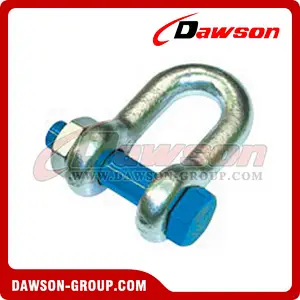 AS2741 Forged Alloy Grade S Dee Shackle With Safety Pins